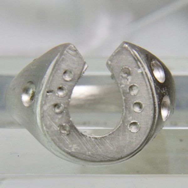 画像5: プラチナ馬蹄形リング制作 (5)