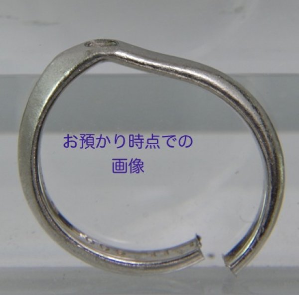 画像6: プラチナマリッジリングのサイズ直し例 (6)