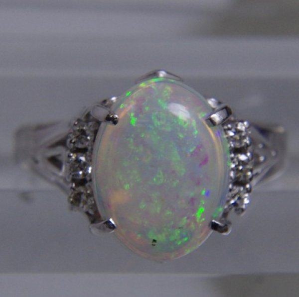 画像4: Pt900オパールリングのサイズ直し例 (4)