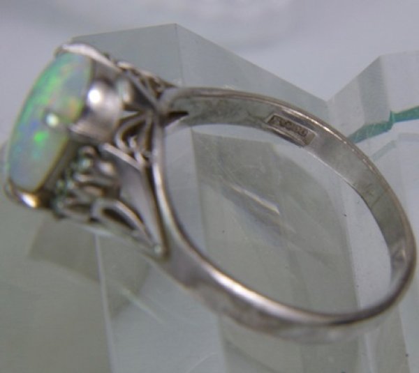 画像6: Pt900オパールリングのサイズ直し例 (6)
