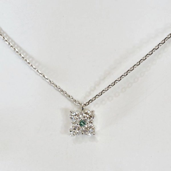 画像6: Ptダイヤモンドペンダントネックレス (6)