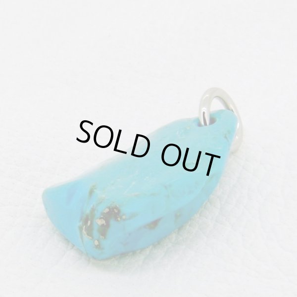 画像2: アリゾナ産ターコイズペンダントA (2)