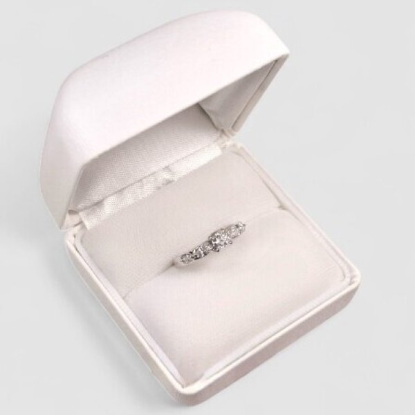 画像6: 【オーダー制作例】お母様のダイヤリング2本をリフォームした婚約指輪 (6)