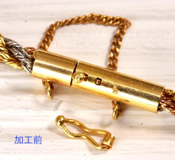 画像6: ★スリーカラーブレスレットの修理★ (6)