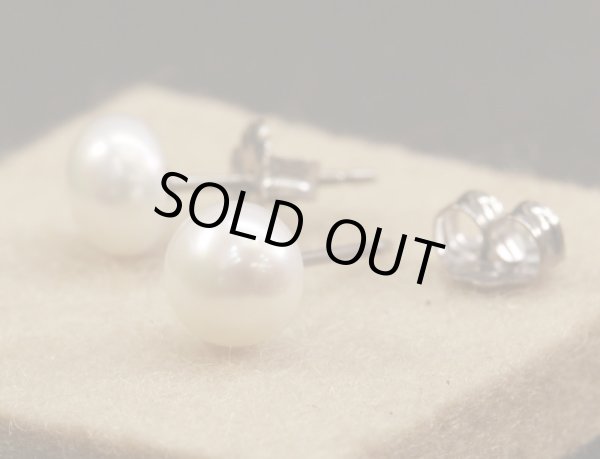 画像3: チタン淡水パールピアス (3)