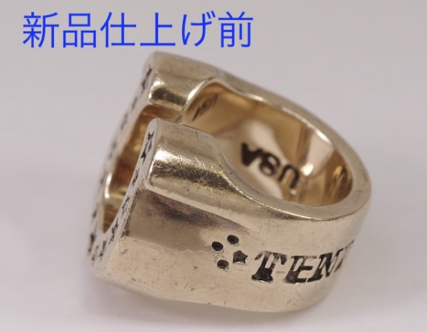 画像3: 【新品仕上げ】テンダーロイン（TENDERLOIN）8Kホースシューリングダイアモンド入り (3)