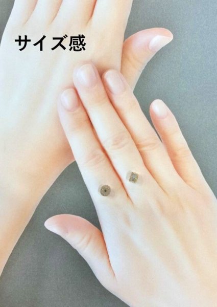 画像5: ※キャッチのみ【ペア】Kachitto キャッチ ゴールドラメ入り (5)