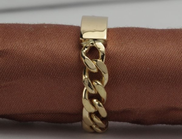 画像2: 【リフォーム】喜平ネックレスのチェーン→指輪製作 (2)