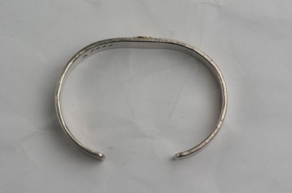 画像3: 【修理】ゴローズ(goro's)・平打ちバングルメタル付のサイズ直し (3)