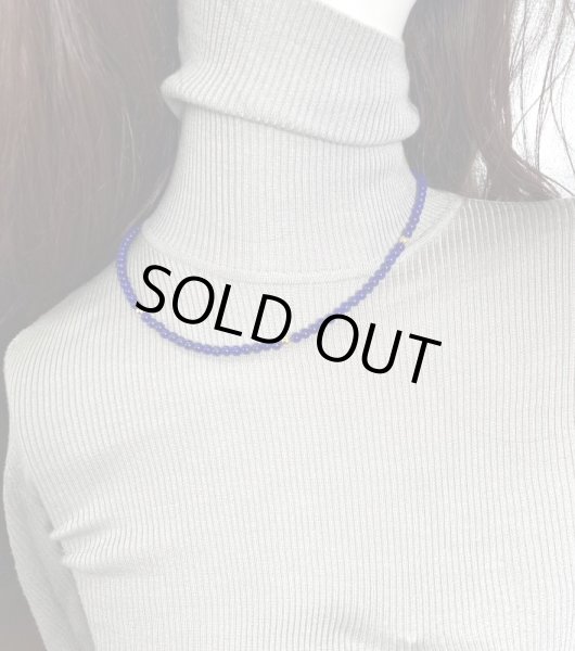 画像6: K18ボール入 ラピスラズリ(アフガニスタン産)ネックレス  12月誕生石 (6)