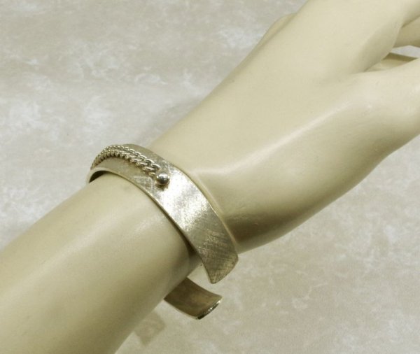 画像4: sv925バングルチェーン付き (4)