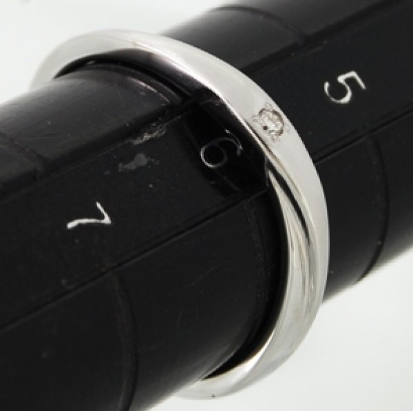 画像8: 【修理】ステンレス・ダイヤ入りリングのサイズ直し (8)