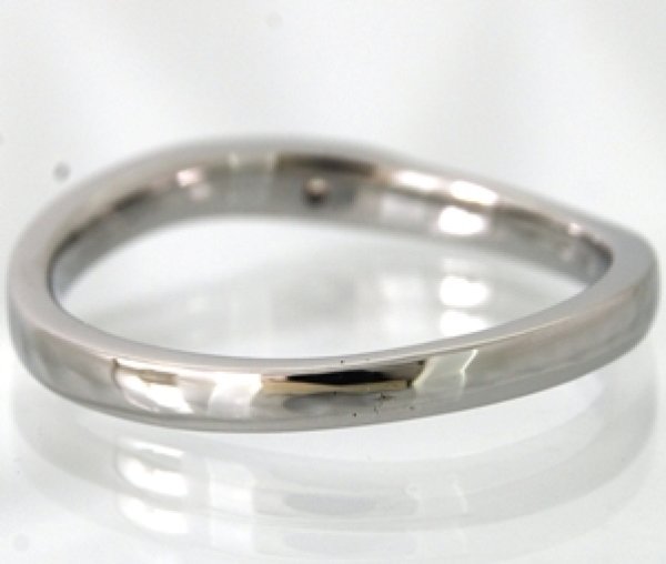 画像9: 【修理】ステンレス・ダイヤ入りリングのサイズ直し (9)