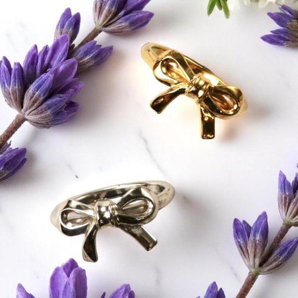 画像3: sv925 縁結びリボンリングフラット (3)