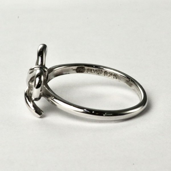 画像3: sv925 縁結びリボンリングMARU (3)