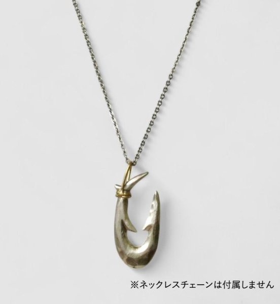 画像3: シルバー/K18 縄文釣り針 小 (3)