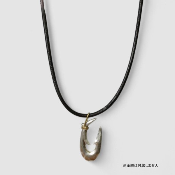 画像6: シルバー/K18 縄文釣り針 小 (6)