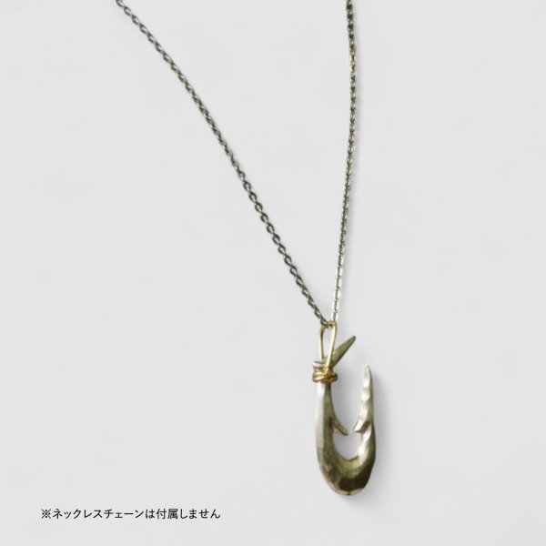 画像4: シルバー/K18 縄文釣り針 小 (4)