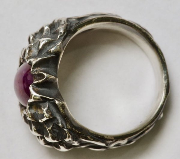 画像7: SV925インドスタールビーオリジナルダリヤリング (7)