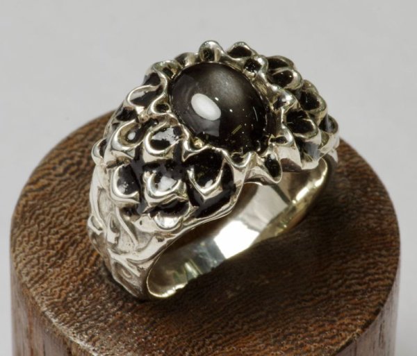 画像4: SV925スターダイオプサイト オリジナルダリヤリング (4)