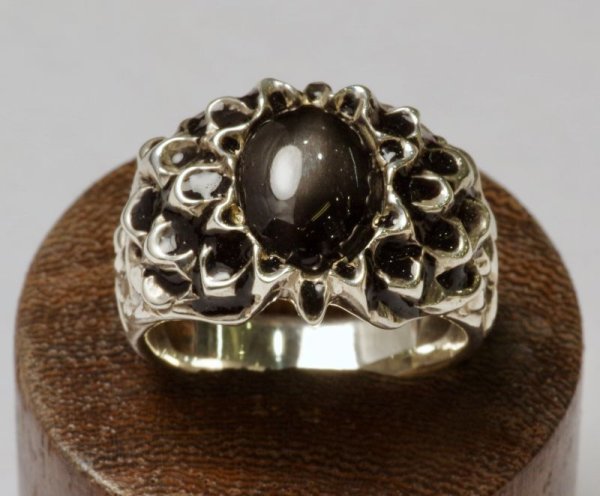 画像5: SV925スターダイオプサイト オリジナルダリヤリング (5)