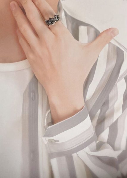 画像5: 【50%OFF】SV925クラウンリング (5)