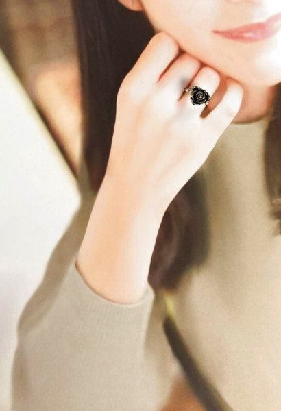 画像6: 【50%OFF】SV925ローズリング (6)