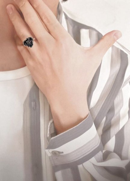 画像7: 【50%OFF】SV925ローズリング (7)