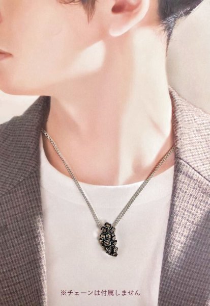 画像7: SV925重厚ローズ×K18 ペンダントトップ (7)