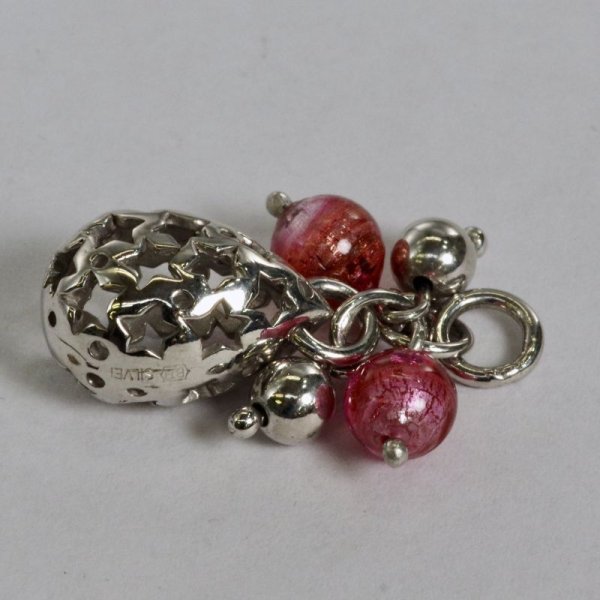 画像5: 【50%OFF】SV925星柄しずく＆ベネチアンガラスペンダント (5)