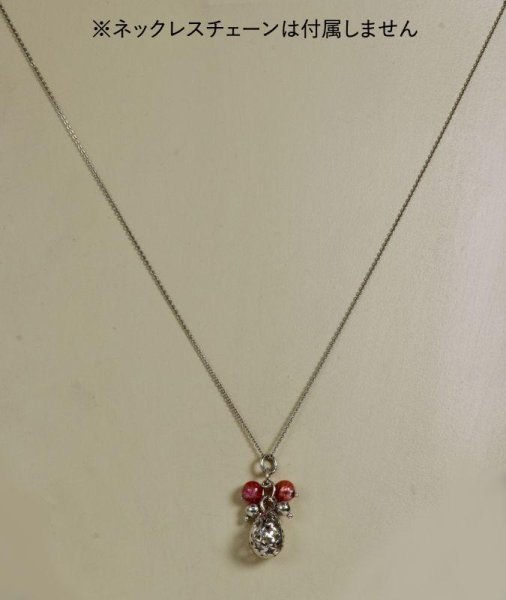 画像2: 【50%OFF】SV925星柄しずく＆ベネチアンガラスペンダント (2)