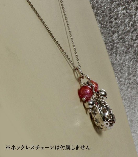 画像3: 【50%OFF】SV925星柄しずく＆ベネチアンガラスペンダント (3)