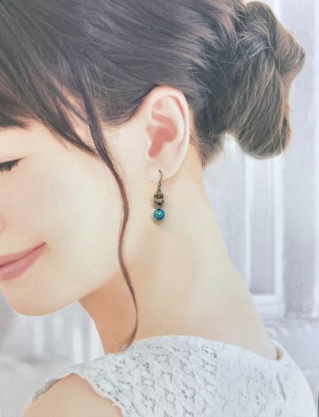 画像4: 【50%OFF】SVクラウン×ベネチアンガラスピアス (4)