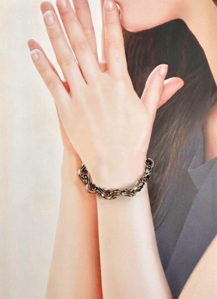 画像4: 【70%OFF】sv925アラベスク&リングスブレスレット (4)