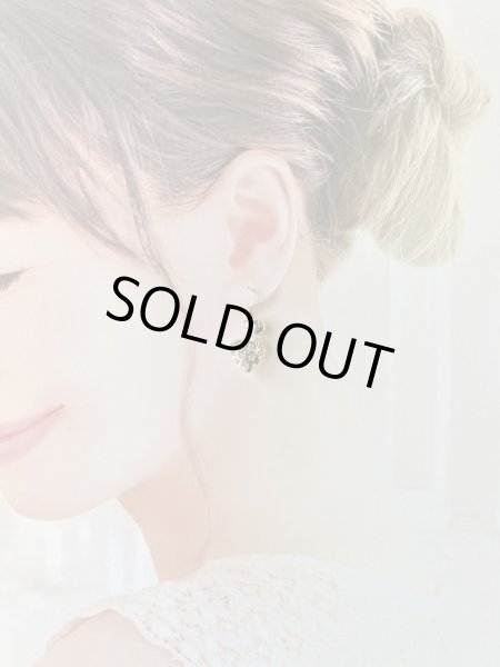 画像4: 【50%OFF】SV925星柄ハート＆シルバーボールピアス (4)