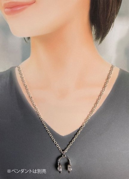 画像5: シルバー小豆ネックレス 約55cm (5)