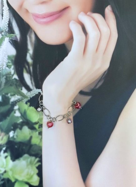 画像5: 【50%OFF】 SV925ブレスレット ベネチアンガラス ピンク (5)