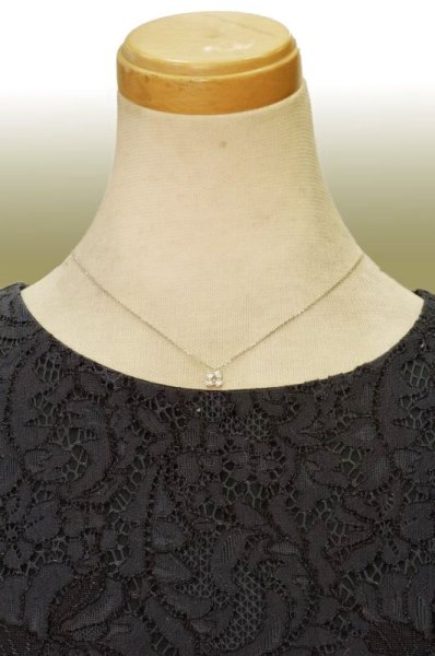 画像7: Ptダイヤモンドペンダントネックレス (7)