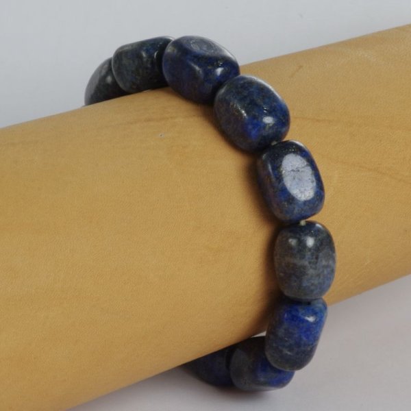 画像3: ラピスラズリタンブルブレスレット (3)