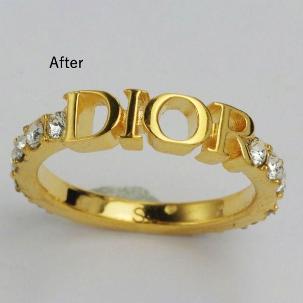 画像5: 【修理例】Dior(ディオール)リングの修理・メッキ加工 (5)