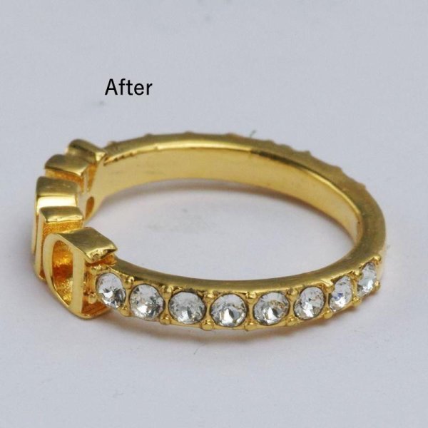 画像6: 【修理例】Dior(ディオール)リングの修理・メッキ加工 (6)