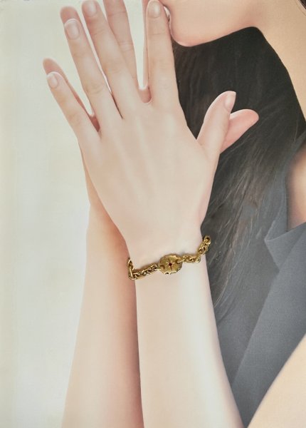 画像10: 【受注生産品】K18 ルビープレート付きブレスレット (10)