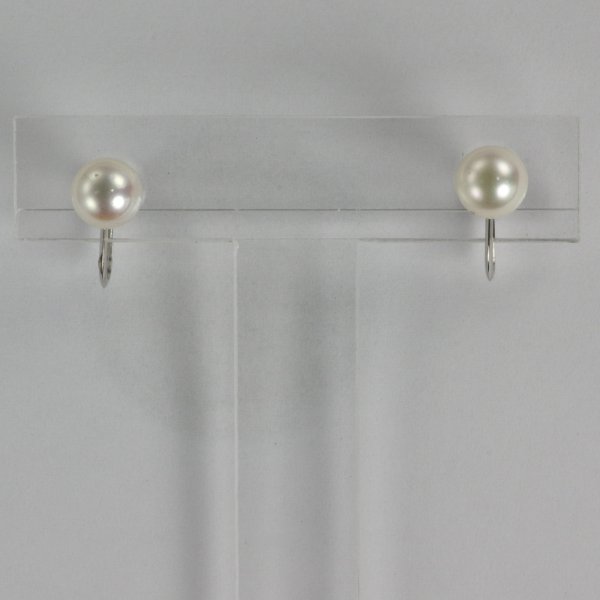 画像6: K14WGアコヤパールイヤリング (6)