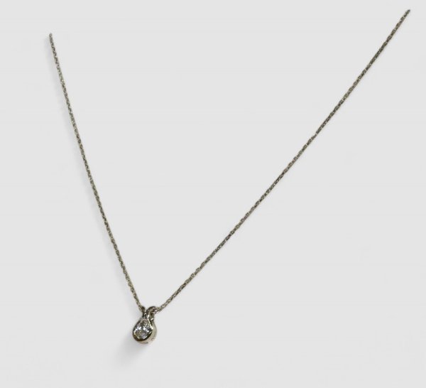 画像4: プラチナ・ダイアモンドペンダント・ネックレス (4)