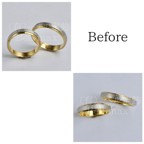 画像2: 【修理例】リング破損・メレダイヤ紛失の修復 (2)