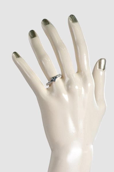 画像5: Pt900アレキサンドライト×ダイヤモンドリング (5)