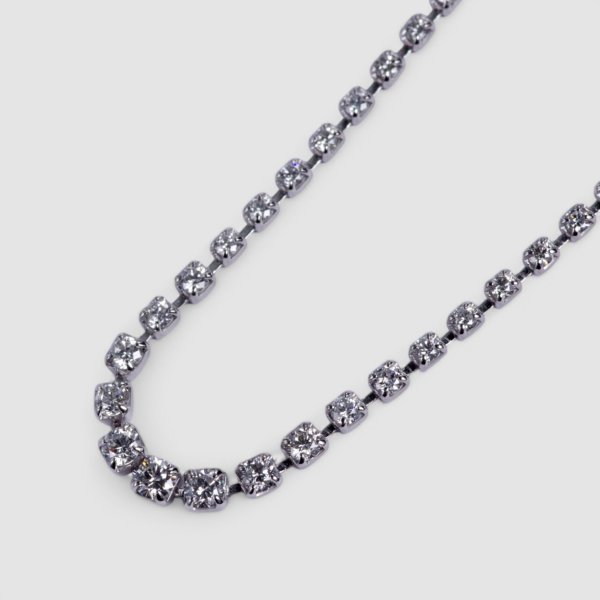 画像2: Pt850 ダイヤモンド1.00ct ネックレス (2)