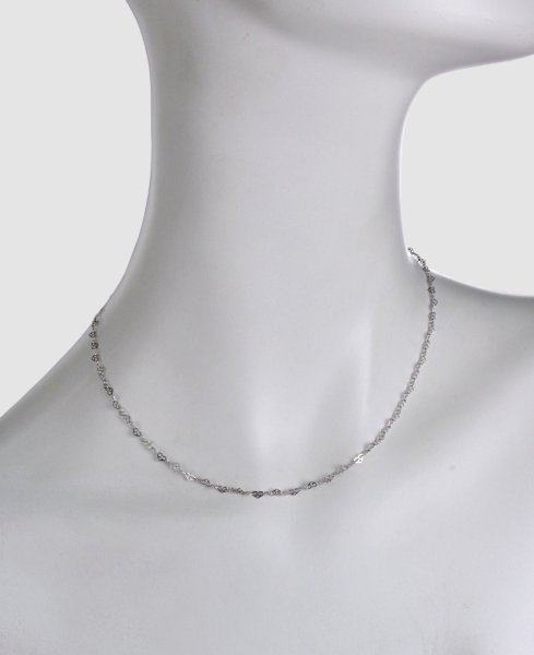 画像2: ハートチェーンネックレス 約40?45cm (2)