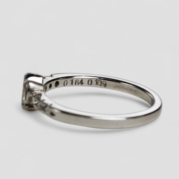 画像3: Pt900マーキスダイヤモンドリング (3)