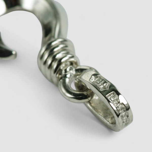 画像3: 【再入荷】Pt900フィッシュフックペンダント SSサイズ (3)